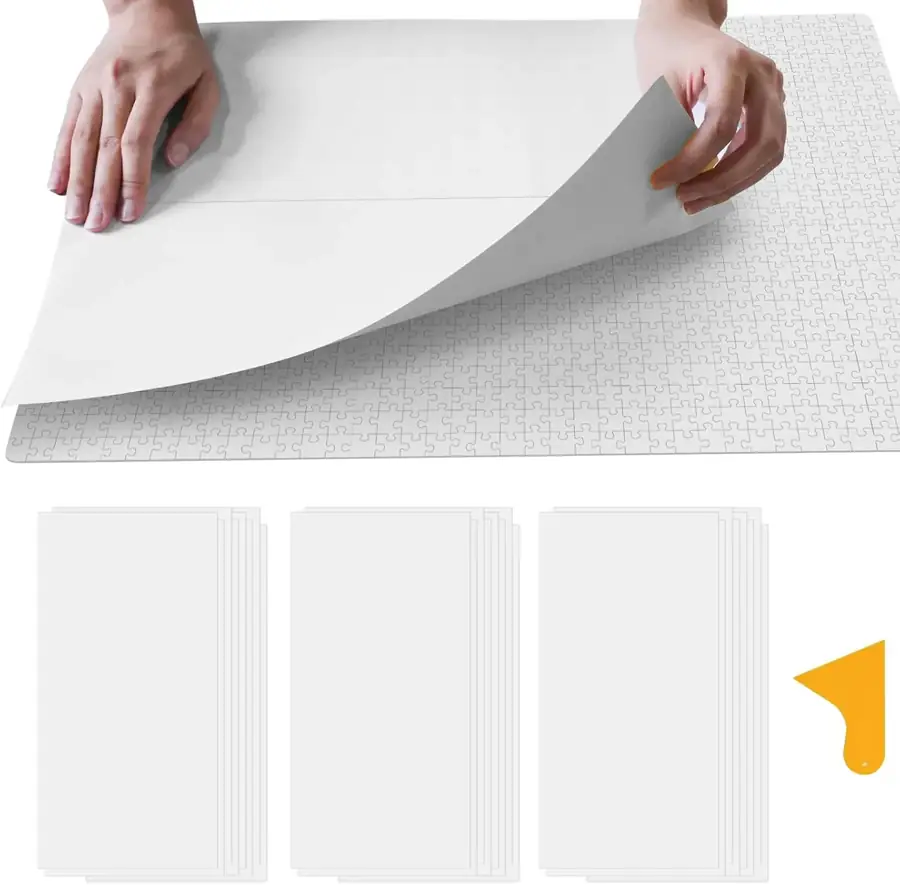 ALL4JIG Puzzle Savers & Glue — 24-Pack Glue Sheets