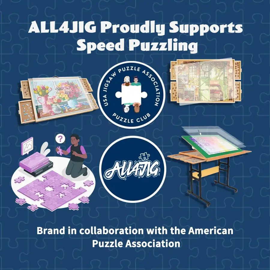 ALL4JIG Puzzle Storage Binders supporting view 4