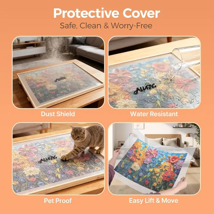 ALL4JIG puzzle workspace for best puzzle tables with drawers